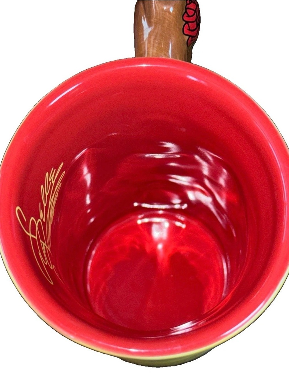 Disney Parks Beauty & The Beast Belle Dress Mug With Rose Handle 12oz Ceramic - Picture 4 of 5